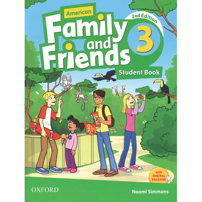 کتاب American Family and Friends 3 اثر Naomi Simmons انتشارات OXFORD