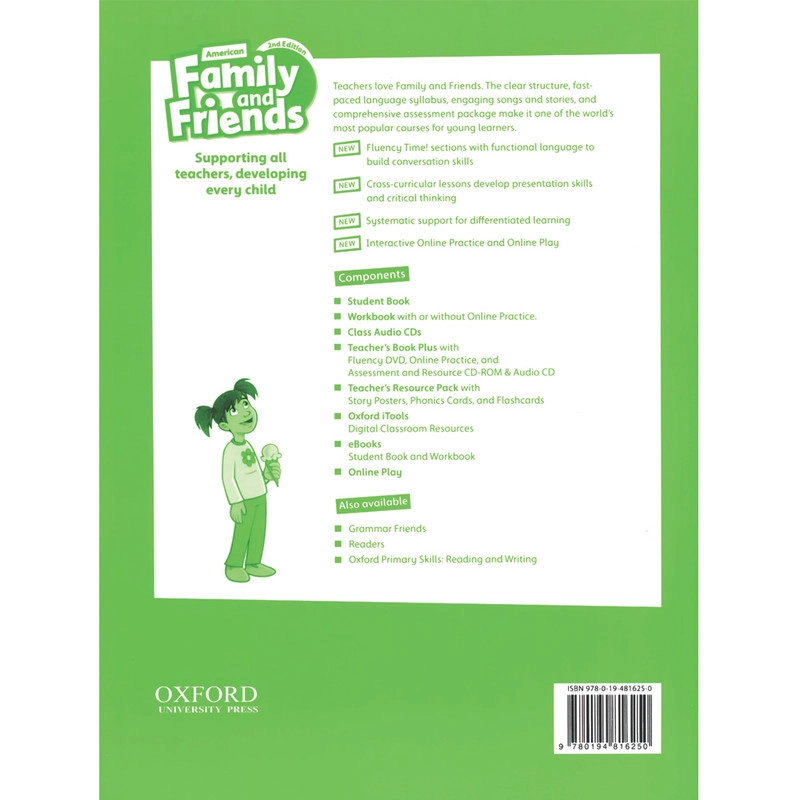 کتاب American Family and Friends 3 اثر Naomi Simmons انتشارات OXFORD