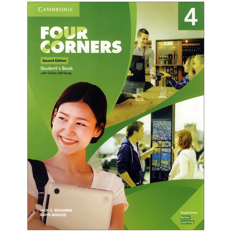 کتاب four corners 2nd اثر Jack C. Richards and David Bohlke انتشارات کمبریج 4 جلدی