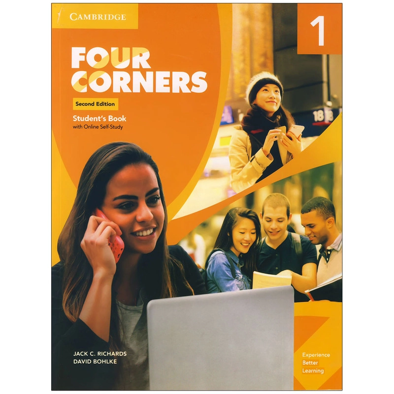 کتاب four corners 2nd اثر Jack C. Richards and David Bohlke انتشارات کمبریج 4 جلدی