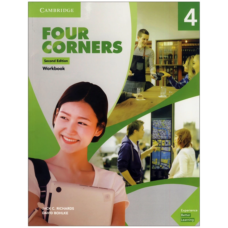 کتاب four corners 2nd اثر Jack C. Richards and David Bohlke انتشارات کمبریج 4 جلدی