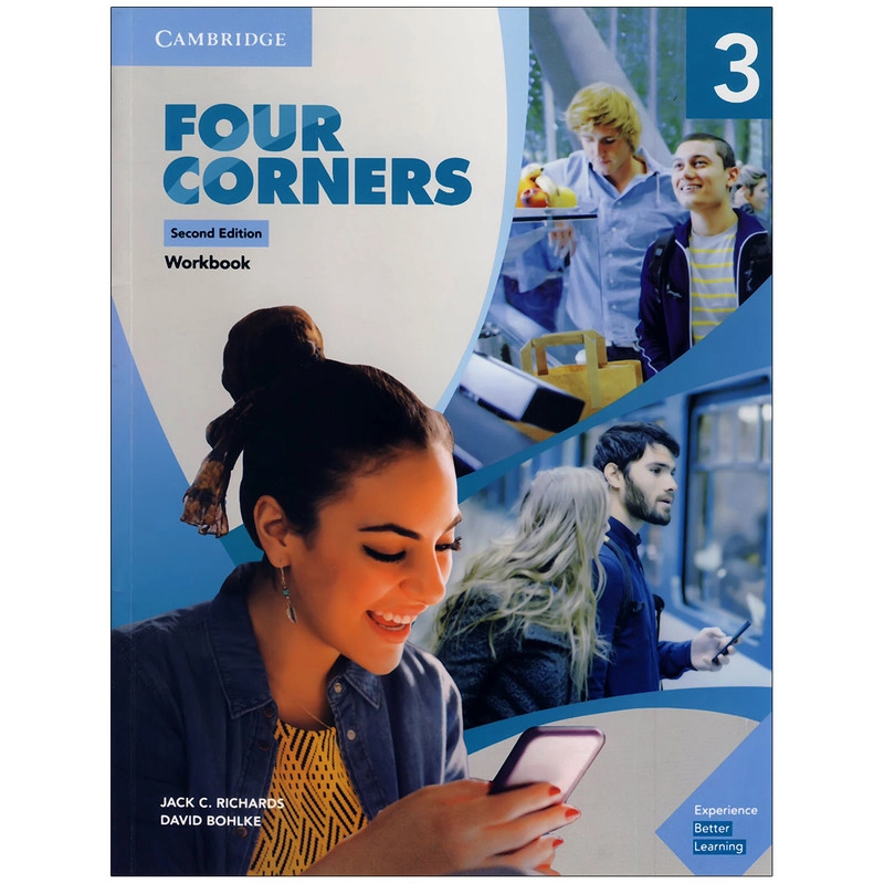 کتاب four corners 2nd اثر Jack C. Richards and David Bohlke انتشارات کمبریج 4 جلدی