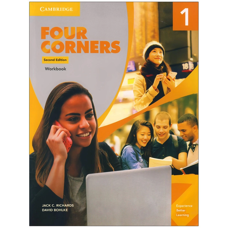 کتاب four corners 2nd اثر Jack C. Richards and David Bohlke انتشارات کمبریج 4 جلدی