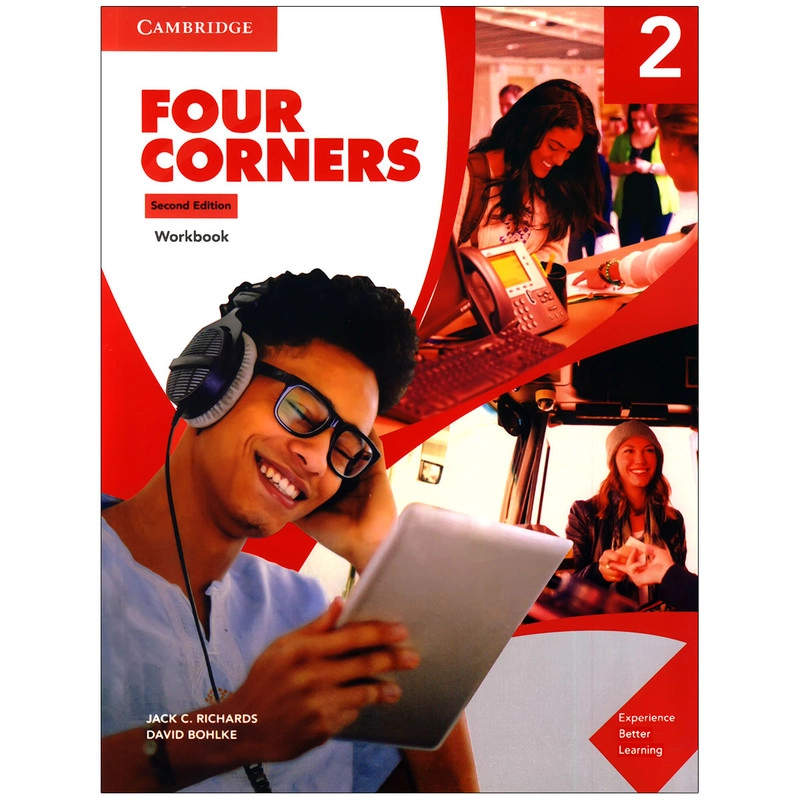 کتاب four corners 2nd اثر Jack C. Richards and David Bohlke انتشارات کمبریج 4 جلدی