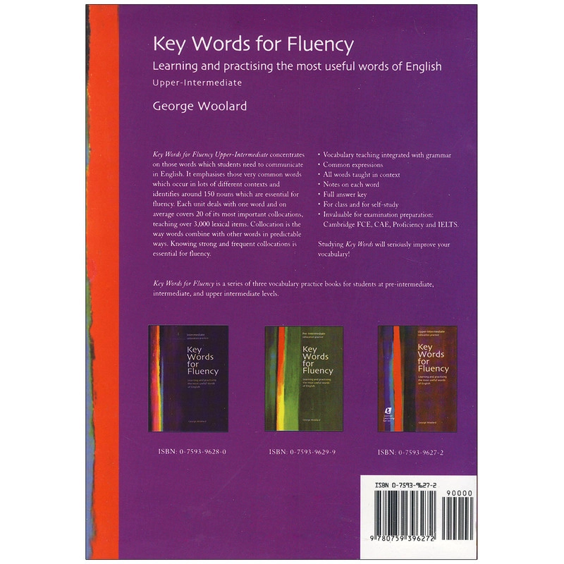 کتاب KeyWords for Fluency Upper-Intermediate اثر Gorge Woolard انتشارات زبان مهر