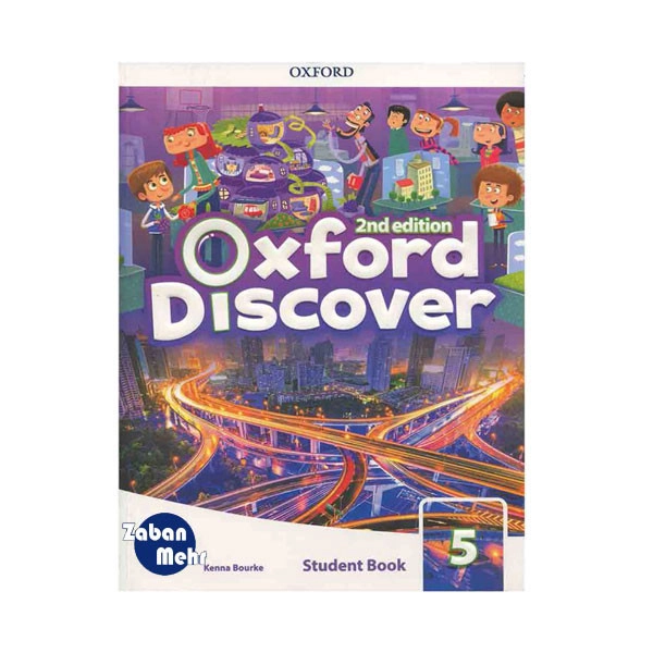 کتاب Oxford Discover 5 اثر kenna bourke انتشارات زبان مهر